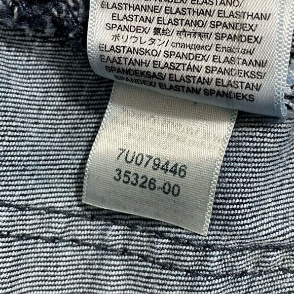 7 For All Mankind Portia High Rise Skinny Jeans Size 28 Button Fly Stretch Denim - Picture 12 of 13